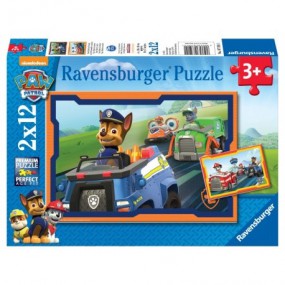 Ravensburger  2x12 stukjes Paw patrol in actie