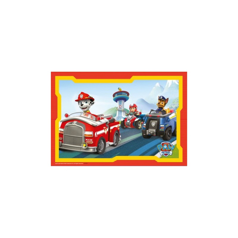 Ravensburger  2x12 stukjes Paw patrol in actie