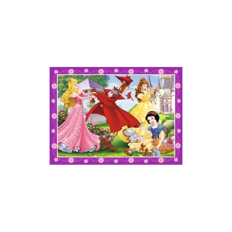 Ravensburger  puzzel 12+16+20+24 stukjes Disney prinsessen