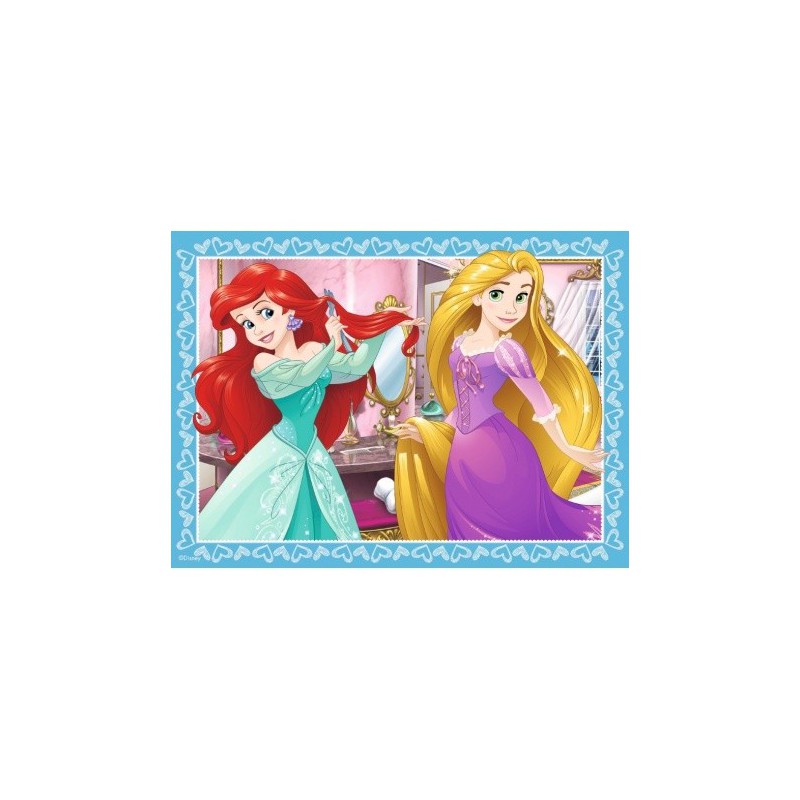 Ravensburger  puzzel 12+16+20+24 stukjes Disney prinsessen