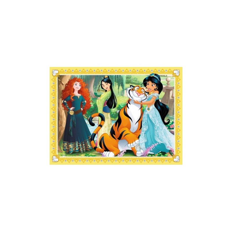 Ravensburger  puzzel 12+16+20+24 stukjes Disney prinsessen