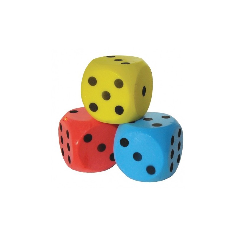 Dobbelsteen  15cm schuim