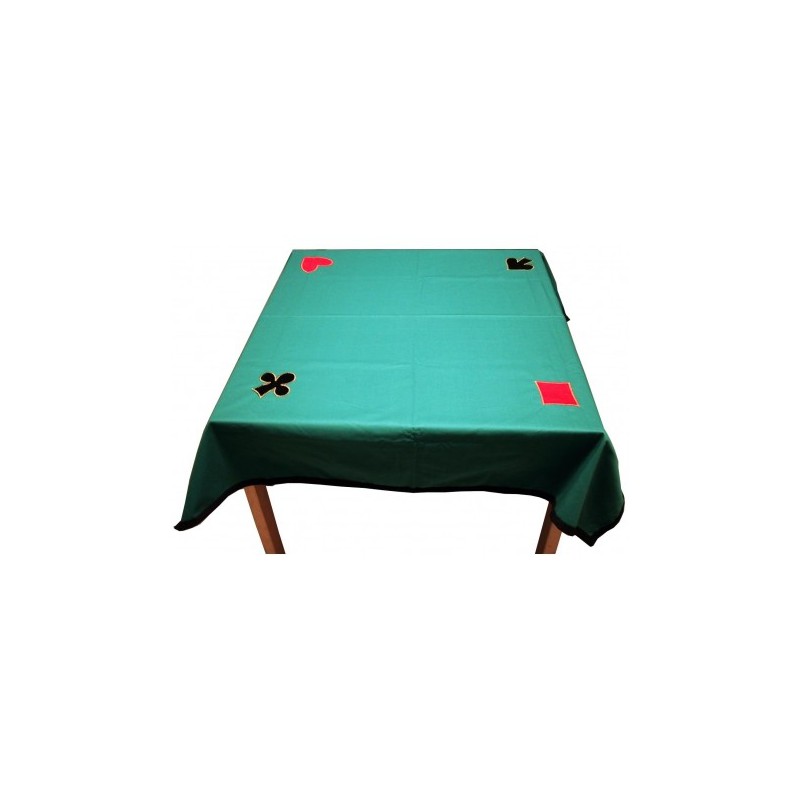 Kaartkleed groen 120*180cm