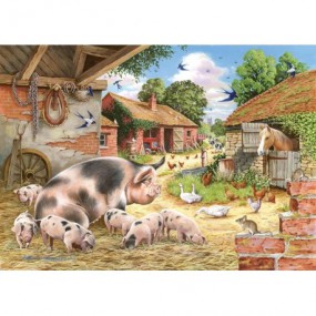 Poppy's Piglets, The House of Puzzles 500xxl stukjes