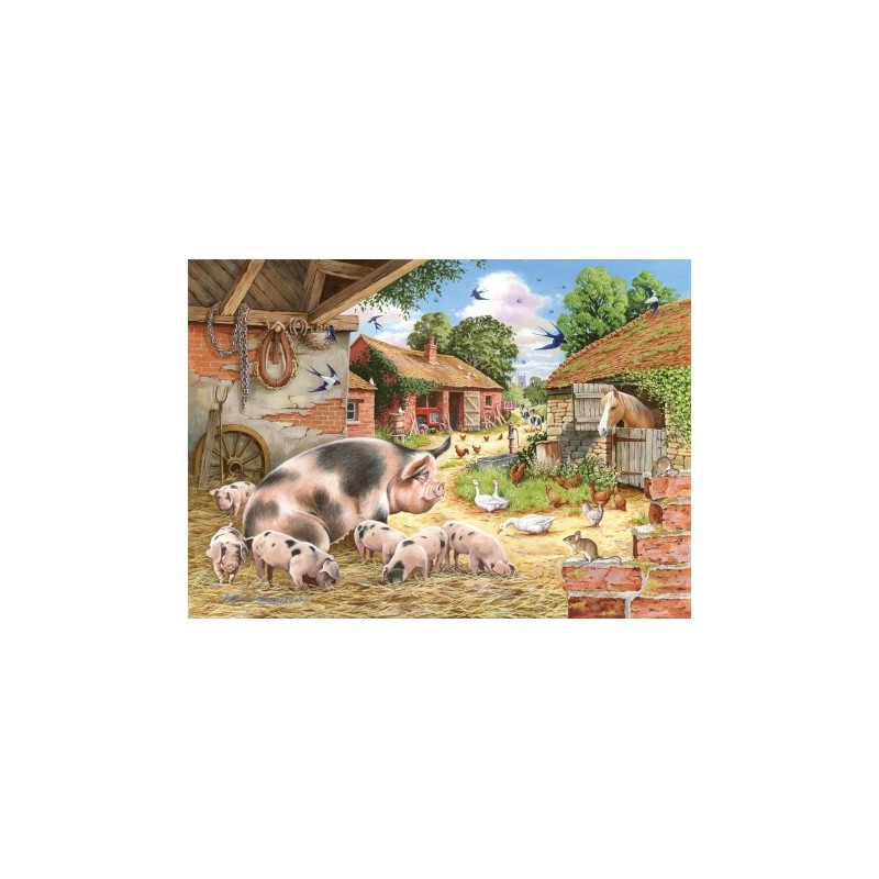 Poppy's Piglets, The House of Puzzles 500xxl stukjes