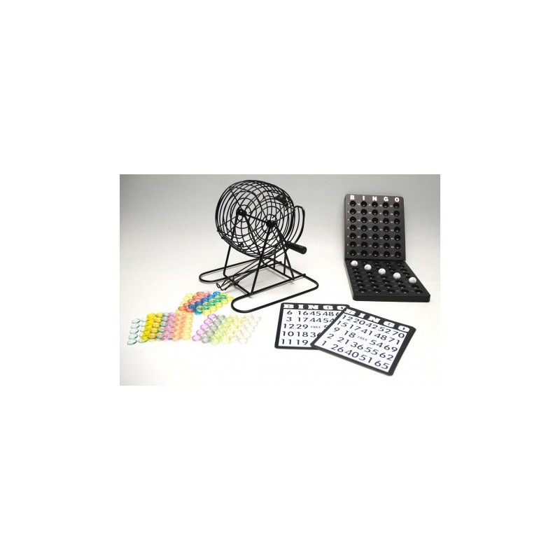 Bingo molen 20cm zwart metaal