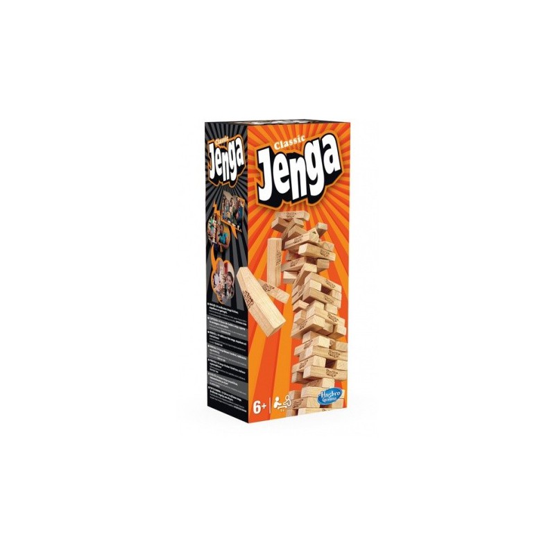 Hasbro Games Jenga Classic  1 of meer spelers 6+  54dlg