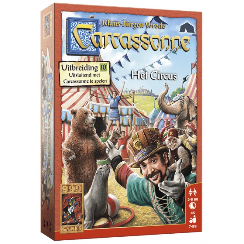 Carcassonne: Het Circus Bordspel