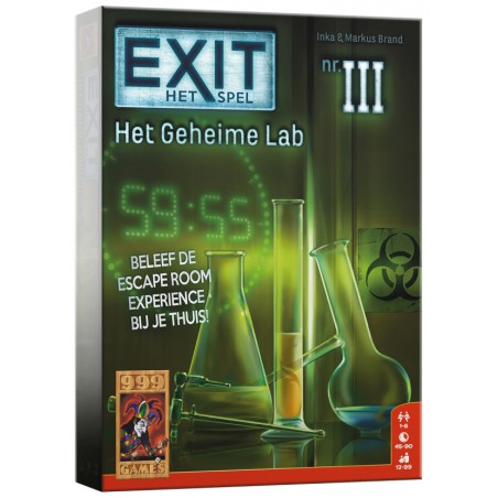 EXIT: Het Geheime Lab Bordspel