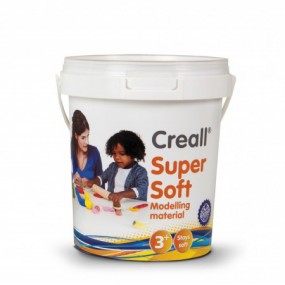 creall supersoft 5 stukken klei in emmer 