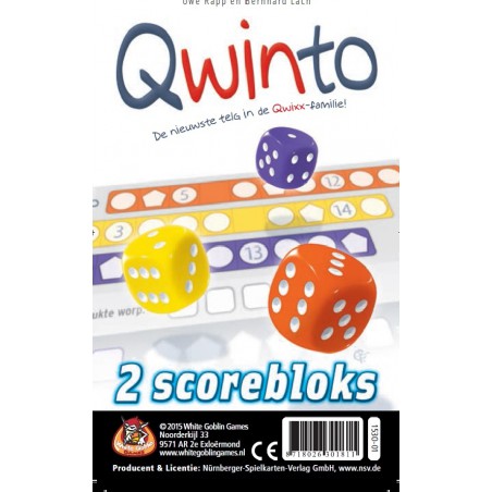 Qwinto Scoreblok