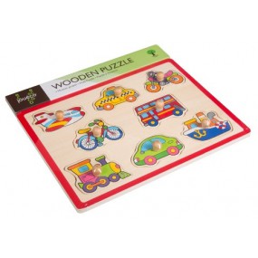 Houten puzzel (4 ass.)