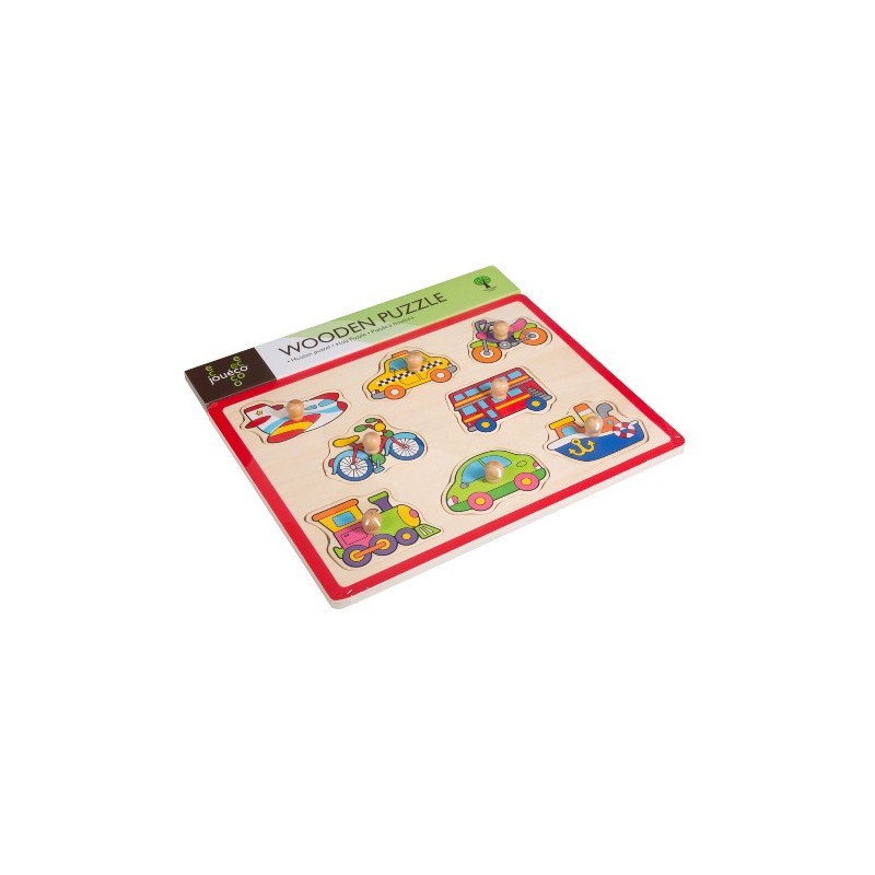 Houten puzzel (4 ass.)