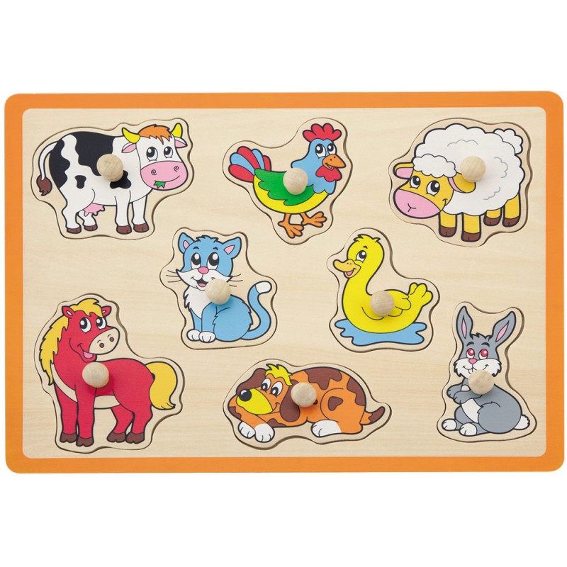 Houten puzzel (4 ass.)