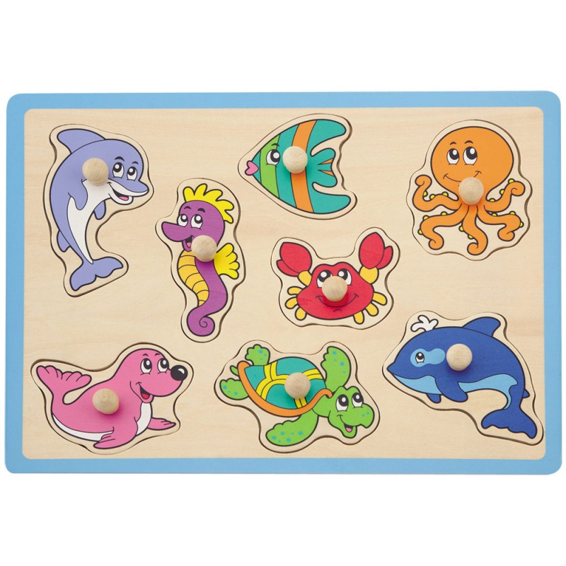 Houten puzzel (4 ass.)