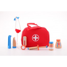 Dokterstas met accessoires (11-delig)