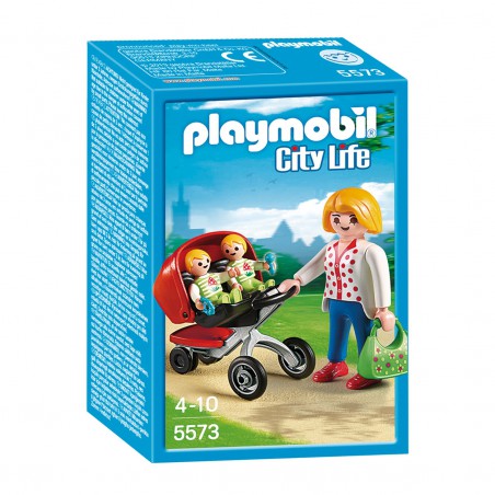 Playmobil Dollhouse 5573 Tweeling Kinderwagen