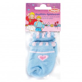 Heless, Poppensokken - Blauw, 35-45cm