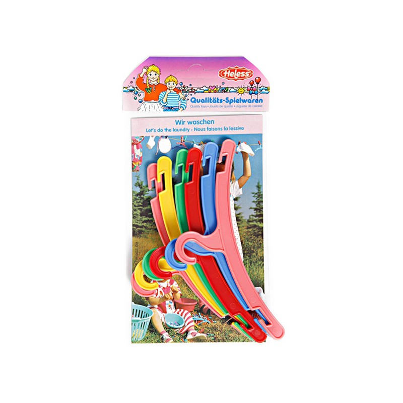 Poppen Kledinghangers, 5st.