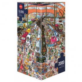 Train Station, Heye Puzzel 2000 stukjes