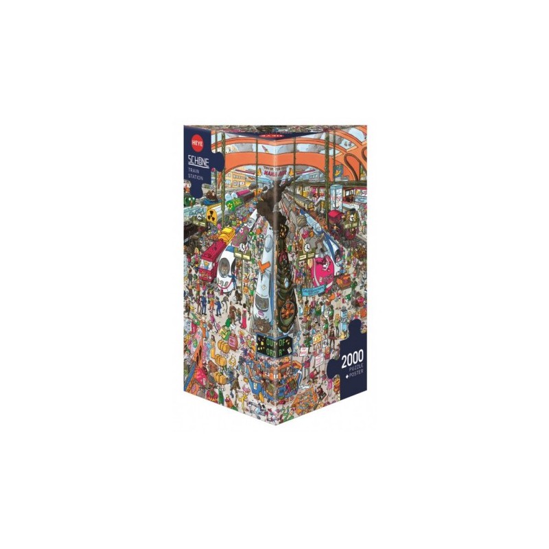 Train Station, Heye Puzzel 2000 stukjes