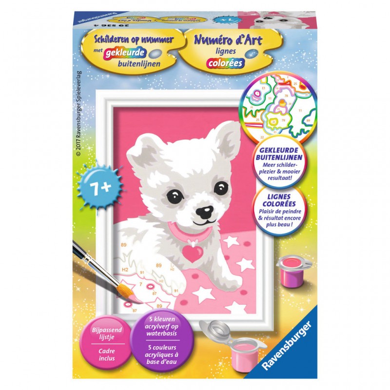 Chihuahua Ravensburger Schilderen op Nummer