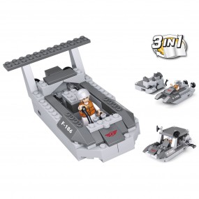 SLUBAN LANDINGSVAARTUIG 3-IN-1 M38-B0537D