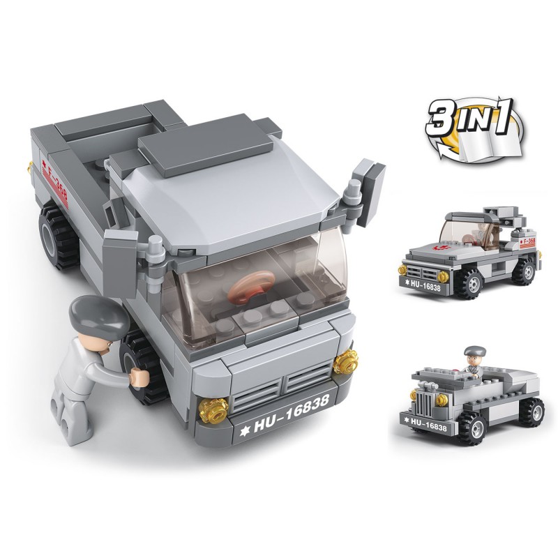 SLUBAN TROEPENTRANSPORTER 3-IN-1 M38-B0537E