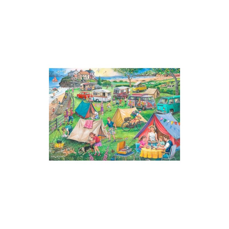 Camping, The House of Puzzles 1000 stukjes