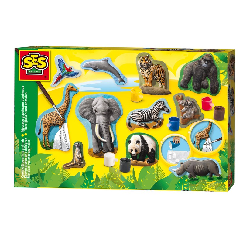 SES Gips Gieten en Schilderen - Dieren