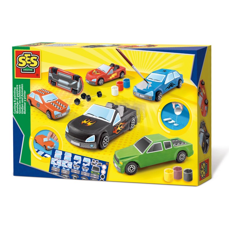 SES - Gieten en schilderen, auto's