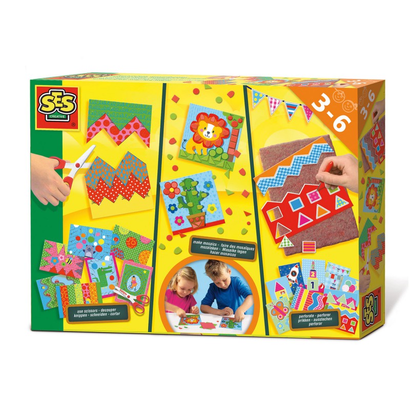 SES Ik Leer Knippen, Mozaïeken en Prikken