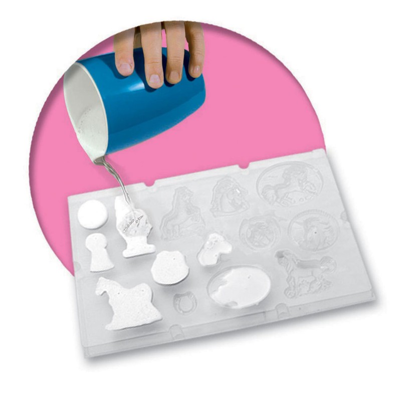 SES - Gieten en schilderen, fantasiepaarden