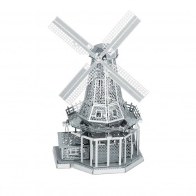 Metal Earth Windmill Zilver Editie