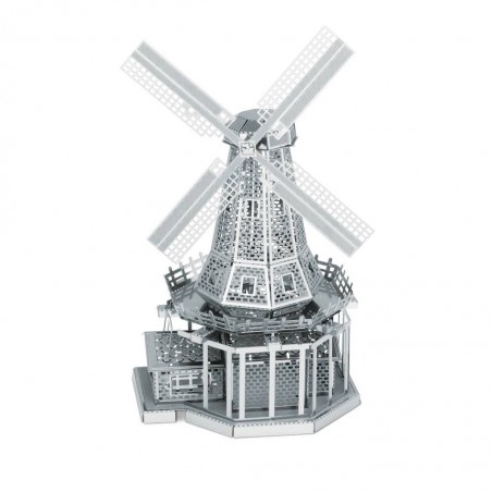 Metal Earth Windmill Zilver Editie