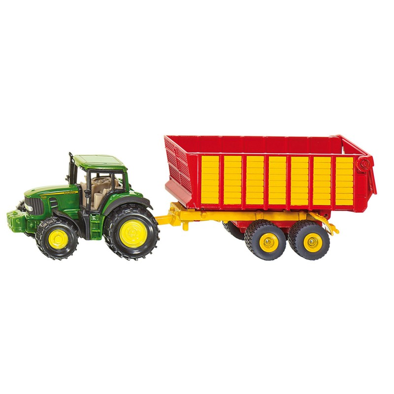 Siku 1650 - John Deere met silagewagen 1:72