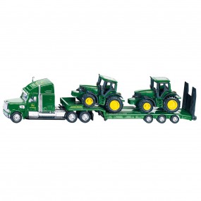 Siku 1837 - Dieplader met tractor John Deere 1:87