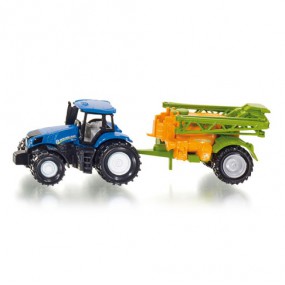 Siku 1668 - Tractor met Veldspuit 1:87