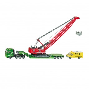 Siku 1834 Zwaartransport met Graafmachine