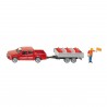 Siku 3543 Pick-up met Kantelaanhangwagen