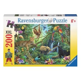 Ravensburger 200stukjes Dieren in de jungle