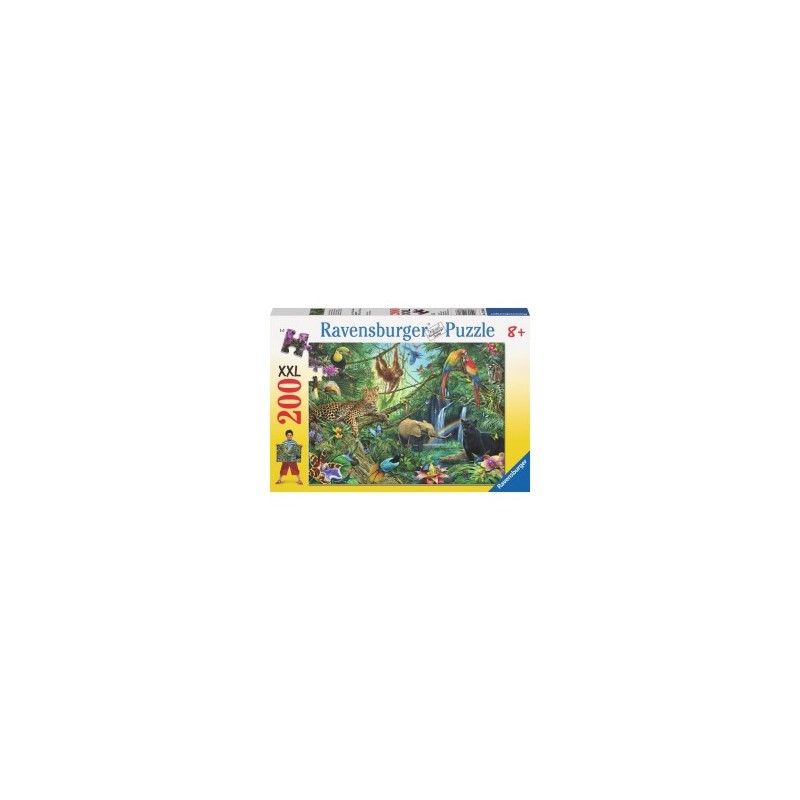 Ravensburger 200stukjes Dieren in de jungle