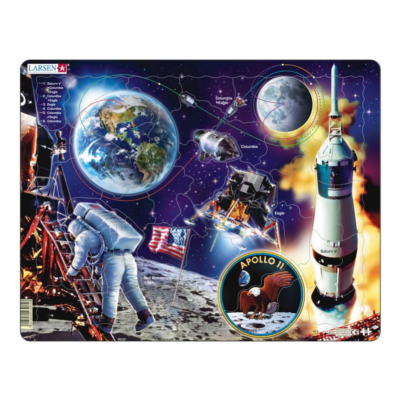 Puzzel Maxi Apollo 11, 50st.