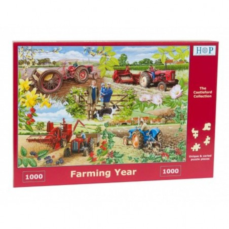 Farming Year, House of Puzzles 1000 stukjes