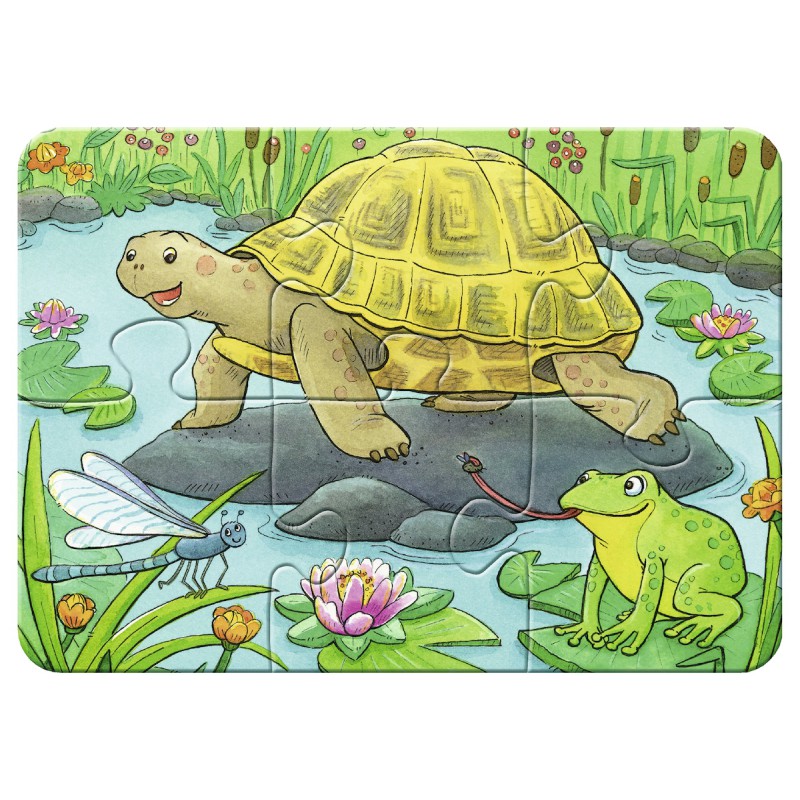 Schattige Huisdieren 2+4+6+8 stukjes Ravensburger: My First Puzzles