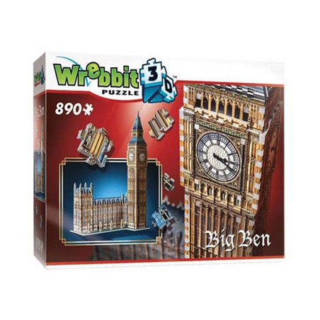 Wrebbit 3D Puzzel - Big Ben, 890st.