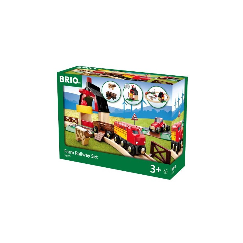 Brio treinset met boerderij