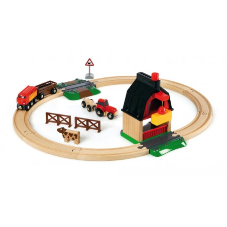 Brio treinset met boerderij