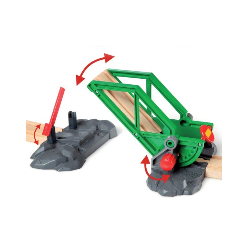 Brio treinset vracht bij de haven