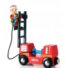 Brio treinset bij de brandweer